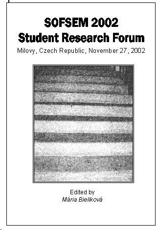 SOFSEM 2002 Student Research Forum